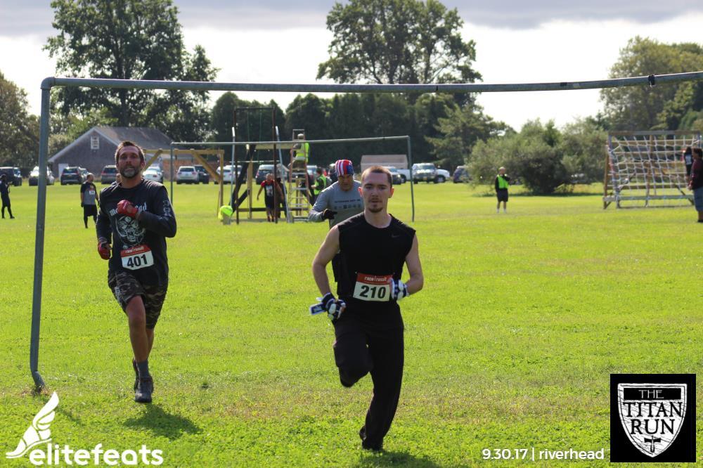 Gersh Experience Student Running Through the Finish Line